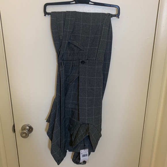 NWT MANGO Long check jumpsuit - Picture 6 of 7